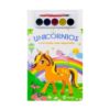 COLORINDO COM AQUARELA UNICORNIO 993