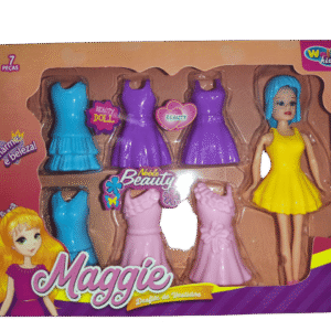 BONECA MAGGIE 7 PÇS 7388