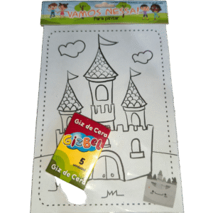 VAMOS COLORIR 5 FOLHAS 6370