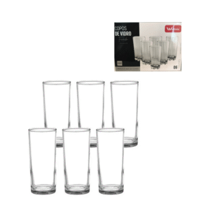 COPO DE VIDRO 6PÇS 4567