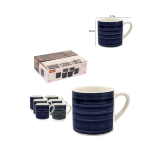 JOGO DE XICARA CAFÉ 6 PÇS WL 2745
