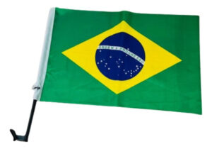 BANDEIRA DE CARRO BRASIL 7418