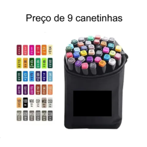 CANETINHA GROSSA  9 PÇS TOUC 7112